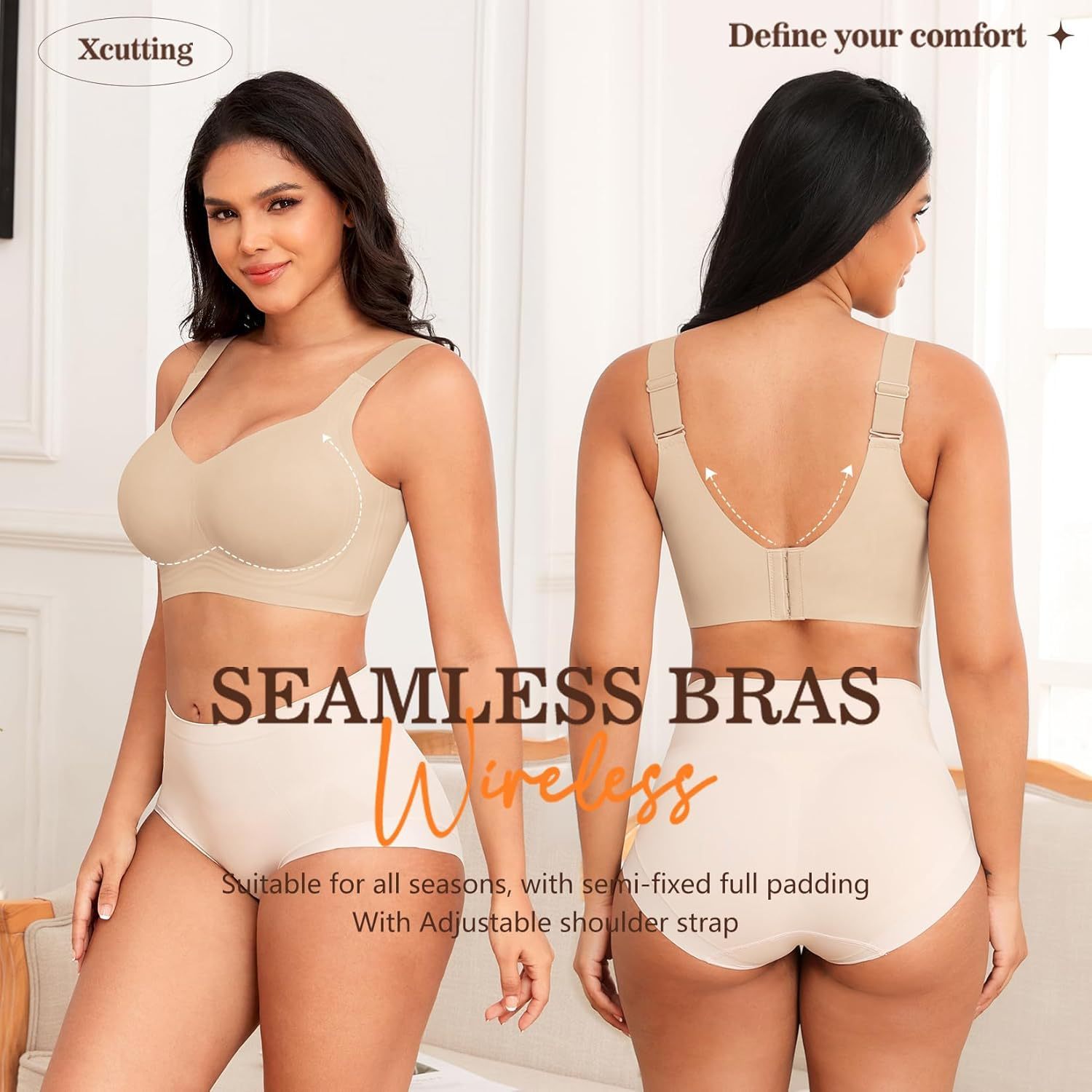 Wirefree Bras For Full Coverage