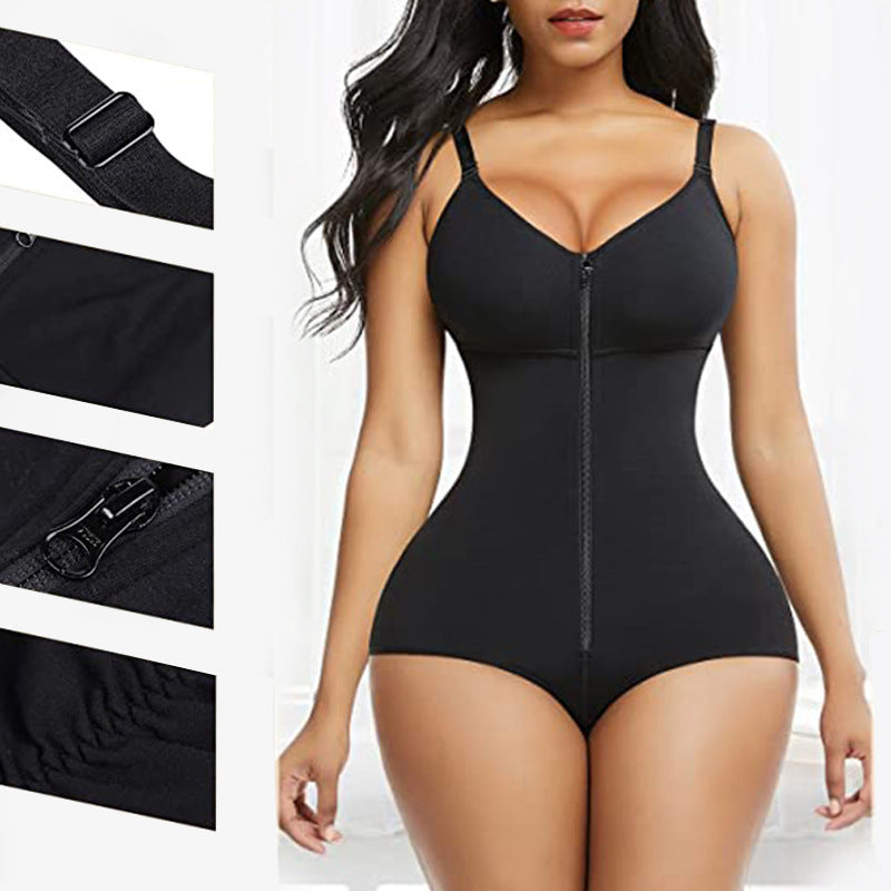 Aethera One-piece Corset Shapewear - Tummy Control & Butt Lift Shaper - Zipper