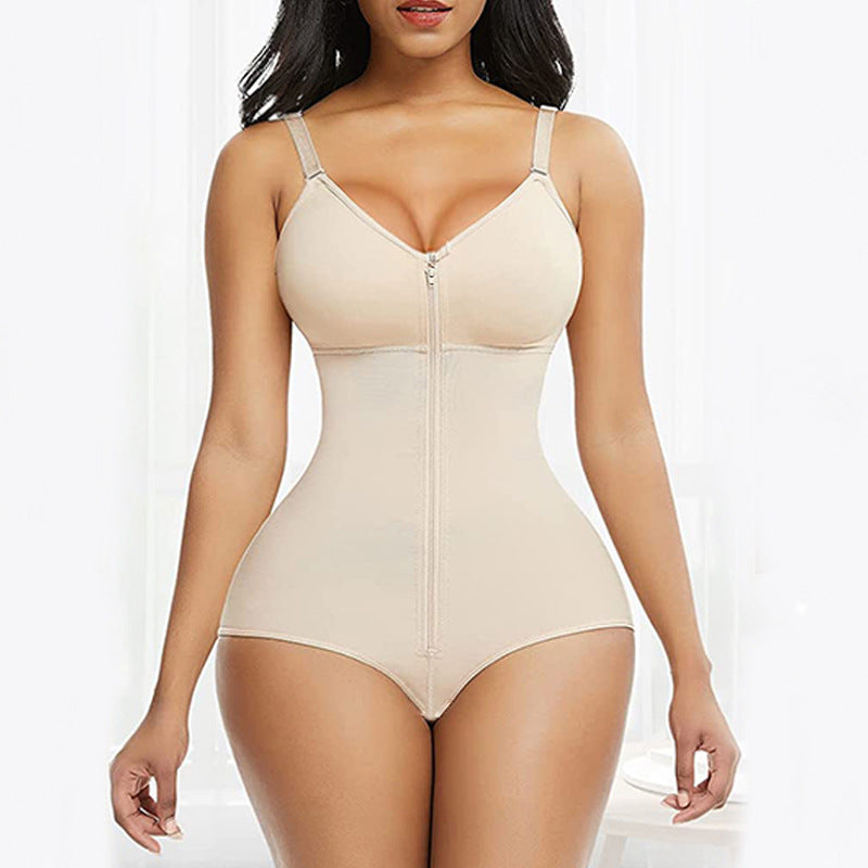 Aethera One-piece Corset Shapewear - Tummy Control & Butt Lift Shaper - Zipper