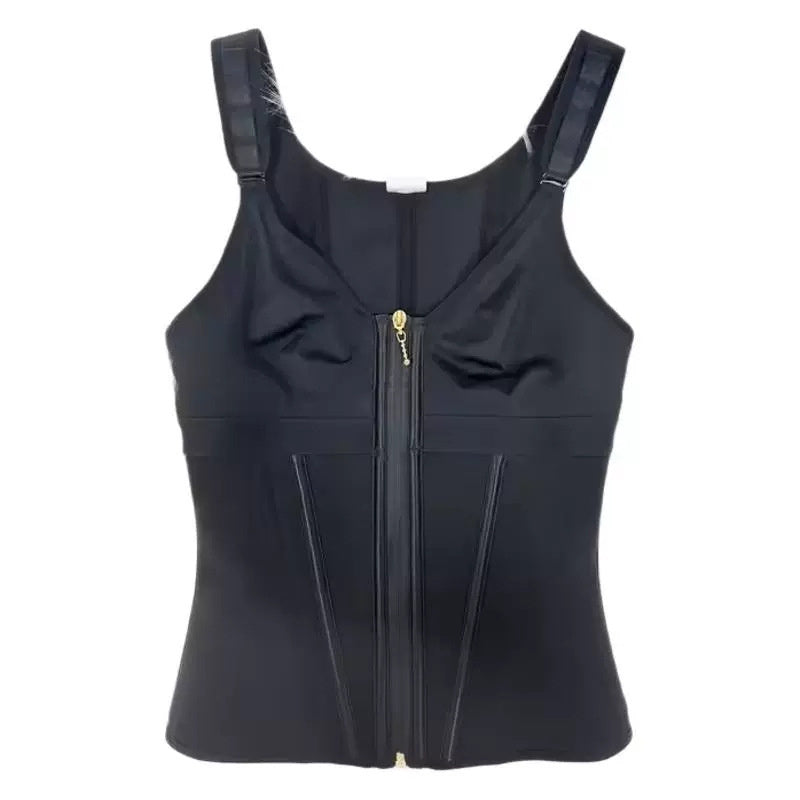Women's Tummy Tuck Shapewear Vest Top With Adjustable Straps