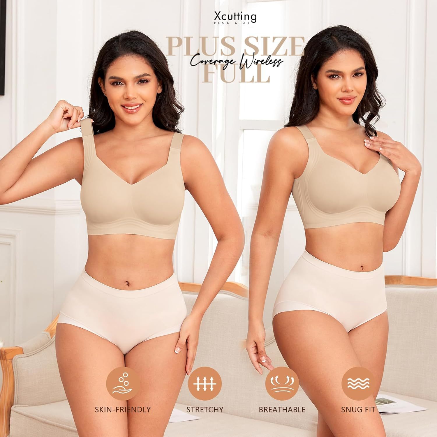 Wirefree Bras For Full Coverage