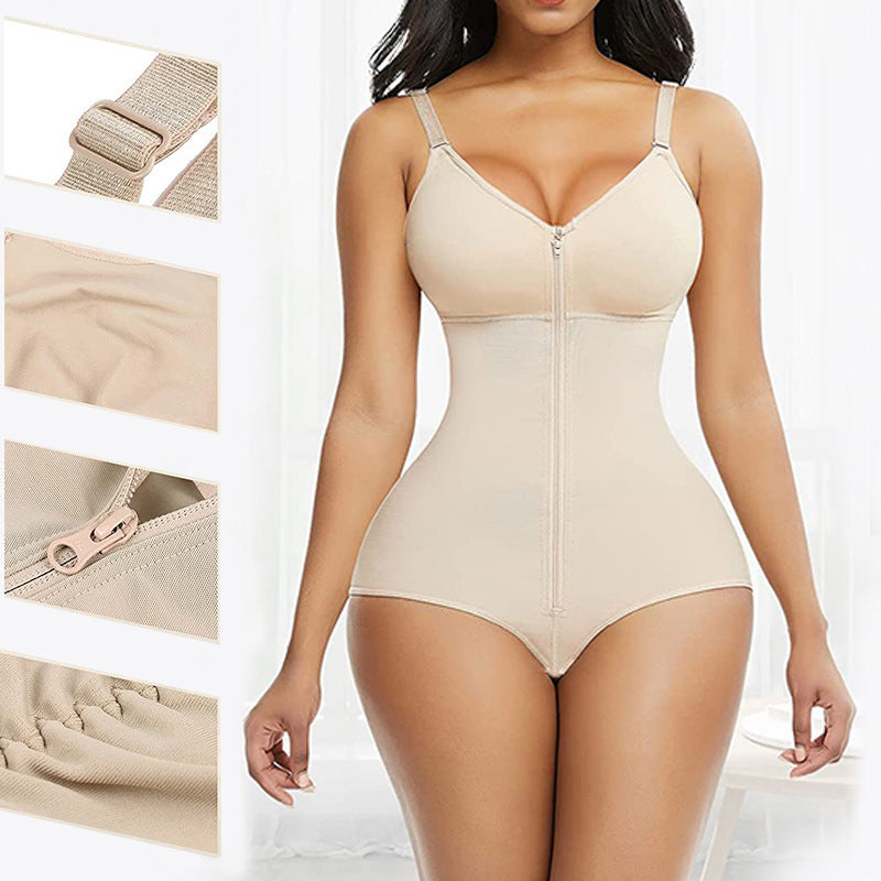 Aethera One-piece Corset Shapewear - Tummy Control & Butt Lift Shaper - Zipper